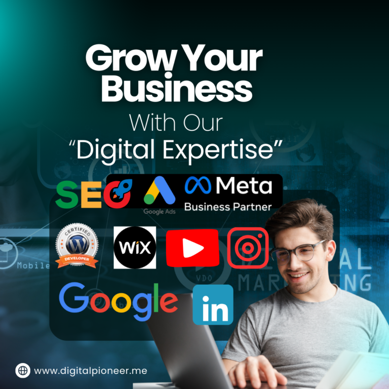 Digital Pioneer Services online digital marketing agency