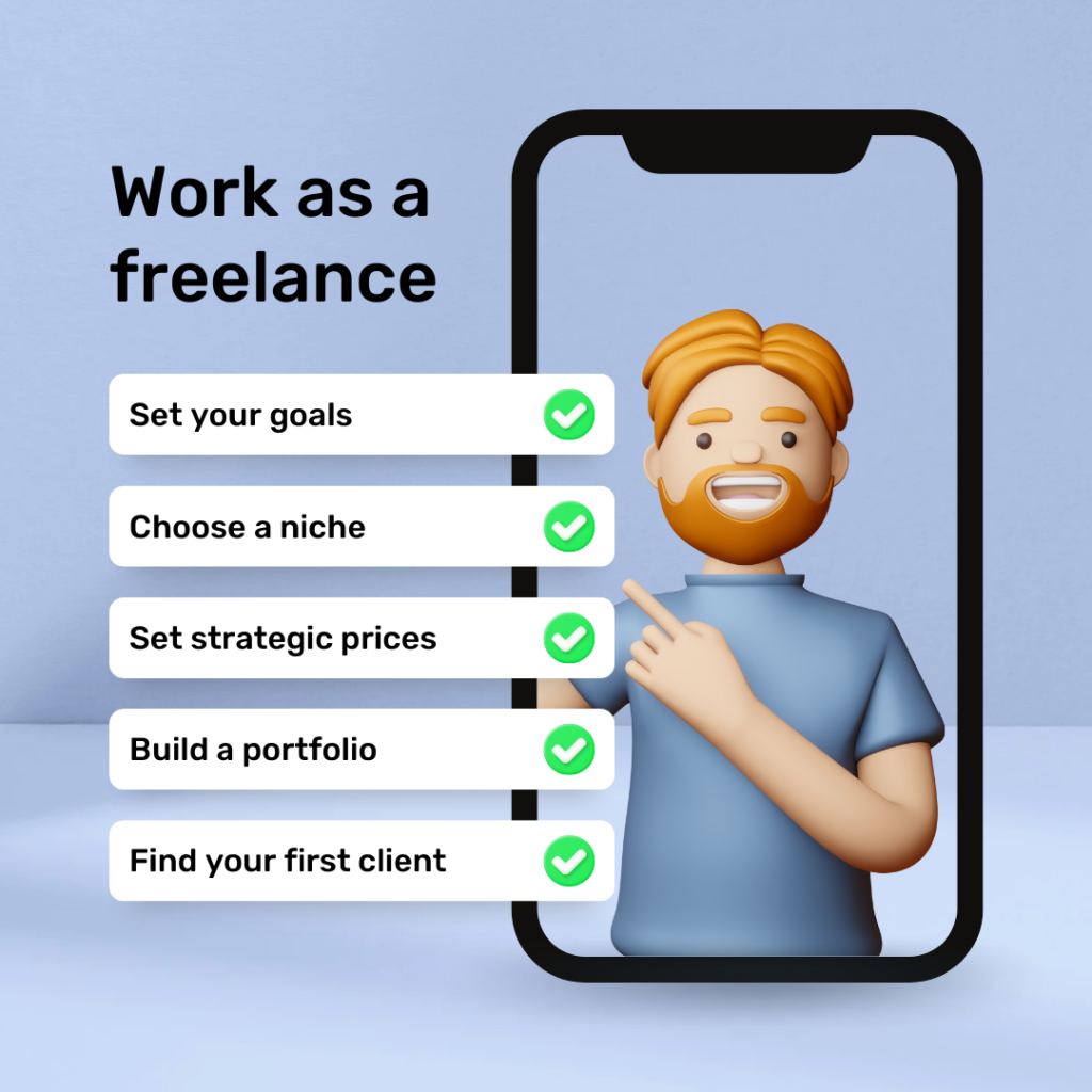work as a freelancer