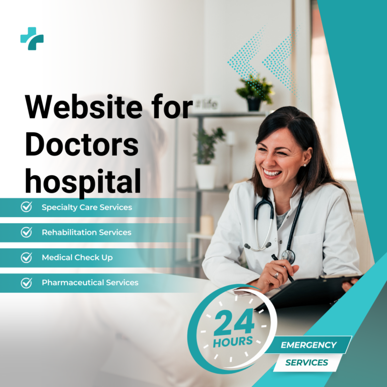 WEBSITE FOR DOCTORS